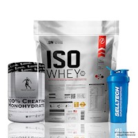 Pack Iso Whey 5 kg Chocolate + Creatina Kevin Levrone 300gr